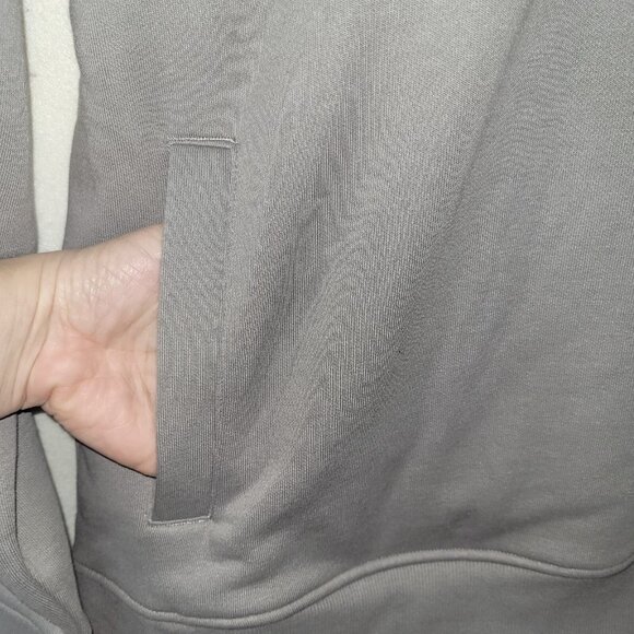 Scotch & Soda Sweatshirt Mens M‎ Asphalt Relaxed Fit Fleece Graphic Hoodie New - Picture 5 of 14